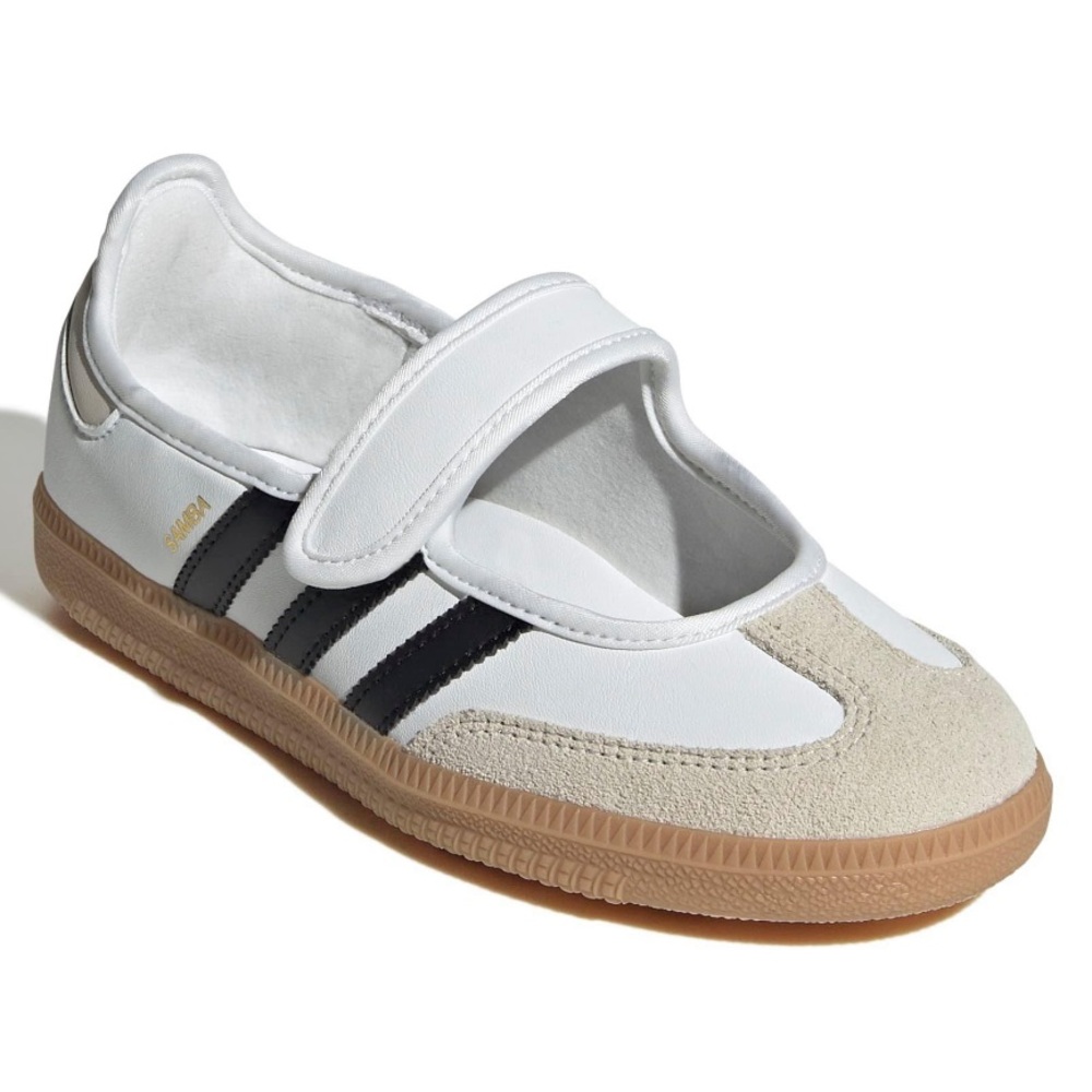 🦷 ADIDAS SAMBA JANE WHITE 🦷 - Picture 2 of 5